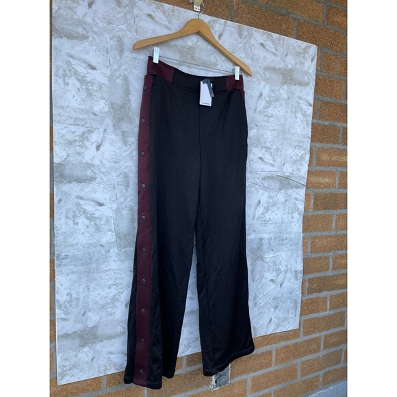 T BY ALEXANDER WANG FLARED TRACK PANTS size small - Picture 3 of 12